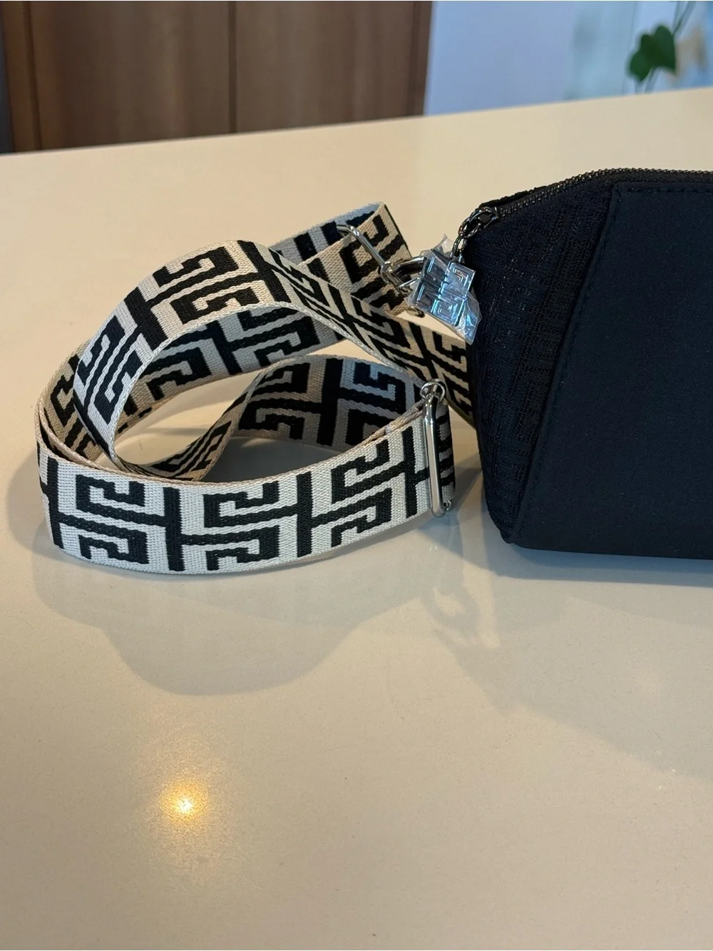 Givenchy Crossbody Bag with Patterned Strap